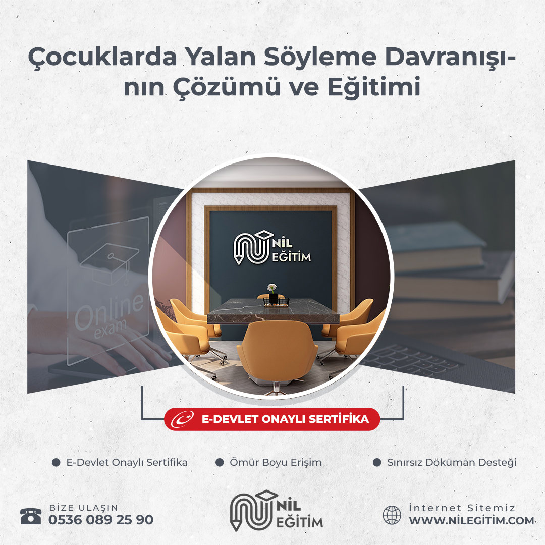 Çocuklarda Yalan Söyleme Davranışının Çözümü ve Eğitimi